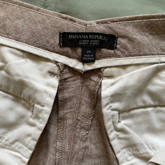 Banana Republic Linen/Cotton Shorts - Picture 4 of 4